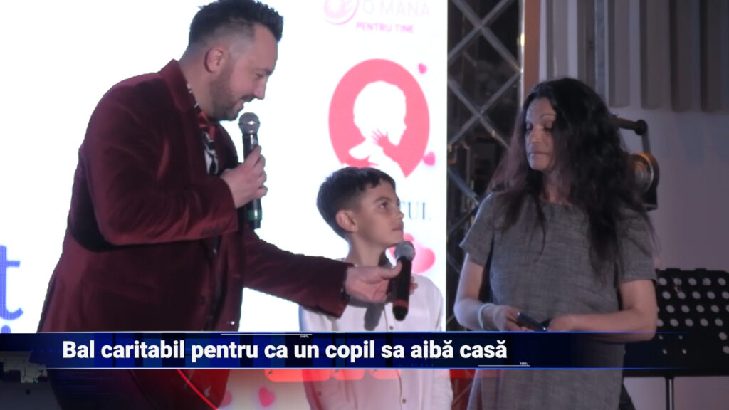 Bal caritabil pentru ca un copil să aibă casă