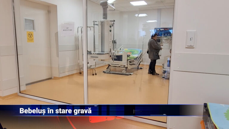 Bebeluș în stare gravă