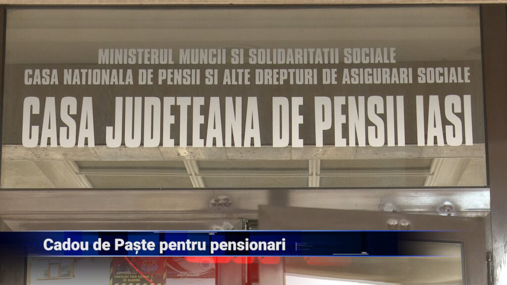 Cadou de Paște pentru pensionari