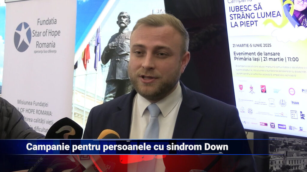 Campanie pentru persoanele cu sindrom Down