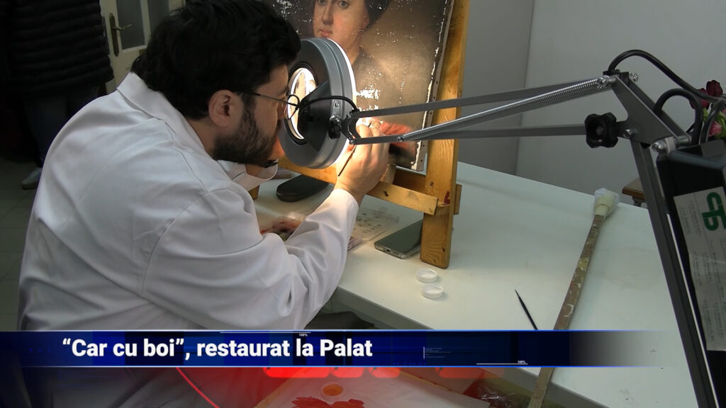 „Car cu boi”, restaurat la Palat