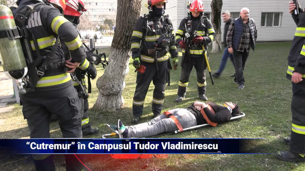 „Cutremur” în campusul Tudor Vladimirescu