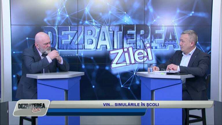DEZBATEREA ZILEI / VIN…SIMULĂRILE ÎN ȘCOLI