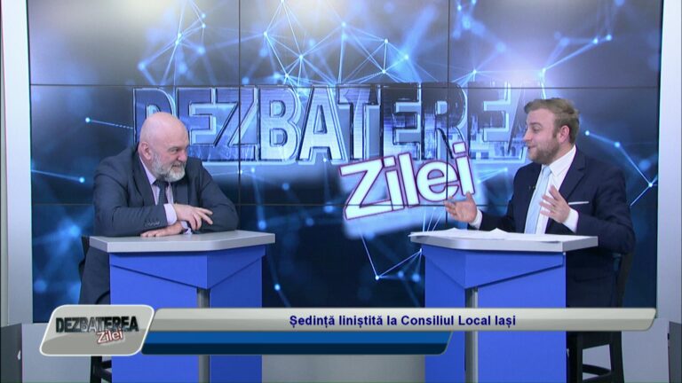 DEZBATEREA ZILEI / Ședință liniștită la Consiliul Local Iași