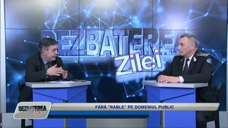 DEZBATEREA ZILEI / FĂRĂ ”RABLE” PE DOMENIUL PUBLIC