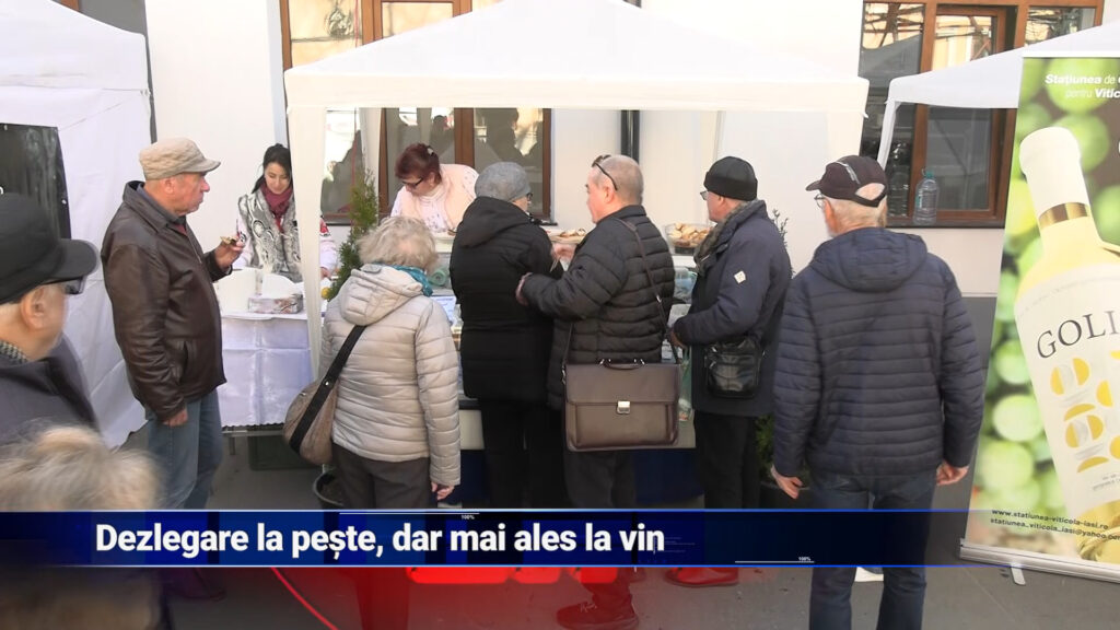 Dezlegare la pește, dar mai ales la vin