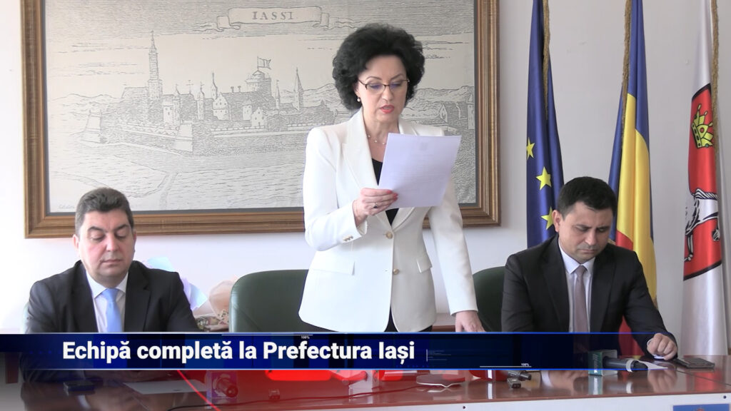Echipă completă la Prefectura Iași