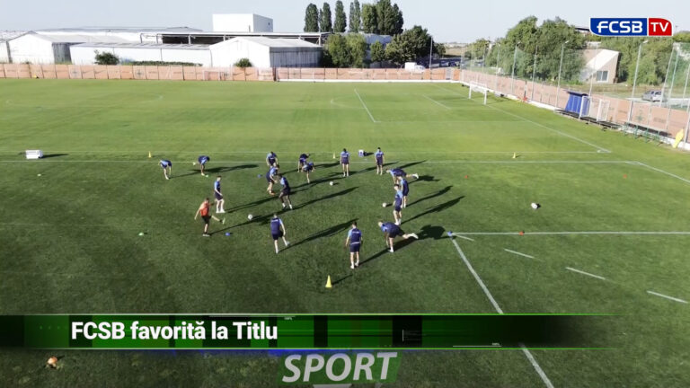 FCSB FAVORITĂ LA TITLU
