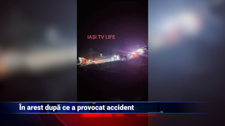 În arest după ce a provocat accident