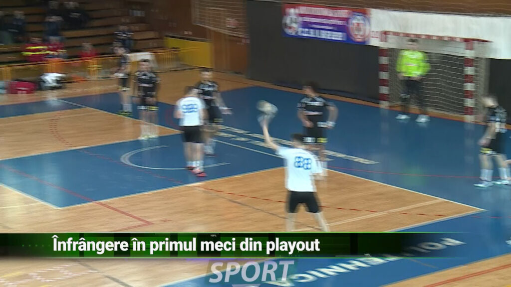 ÎNFRÂNGERE ÎN PRIMUL MECI DIN PLAYOUT