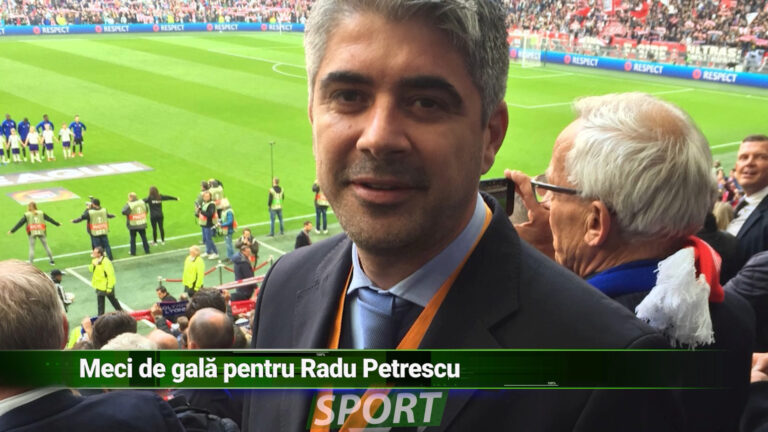MECI DE GALĂ PENTRU RADU PETRESCU