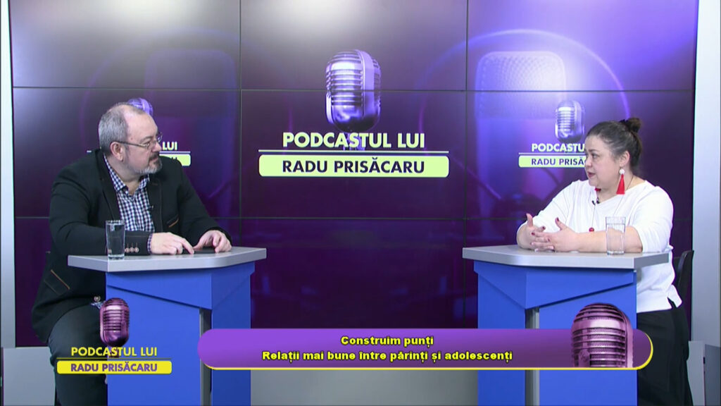 PODCASTUL LUI RADU PRISĂCARU / Construim punți: Relații mai bune între părinți și adolescenți