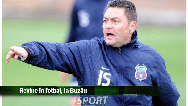 REVINE ÎN FOTBAL, LA BUZĂU
