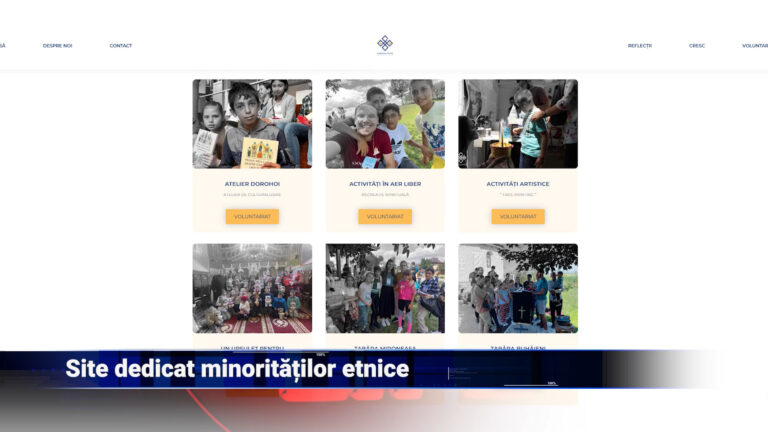Site dedicat minorităților etnice