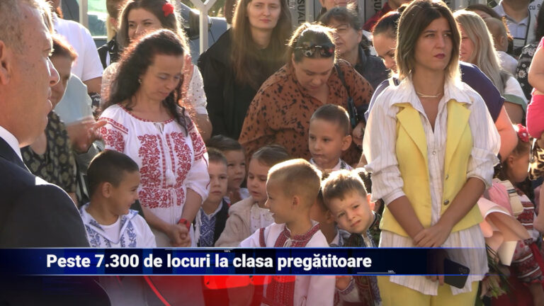 Peste 7.300 de locuri la clasa pregătitoare