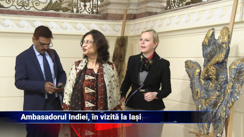 Ambasadorul Indiei, în vizită la Iași