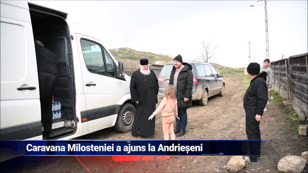 Caravana Milosteniei a ajuns la Andrieșeni