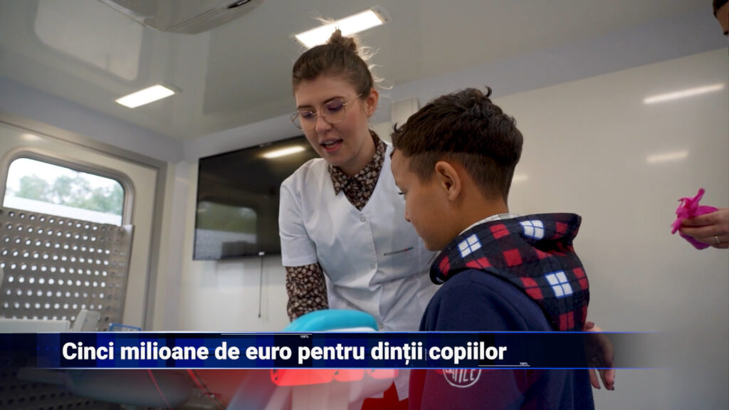 Cinci milioane de euro pentru dinții copiilor