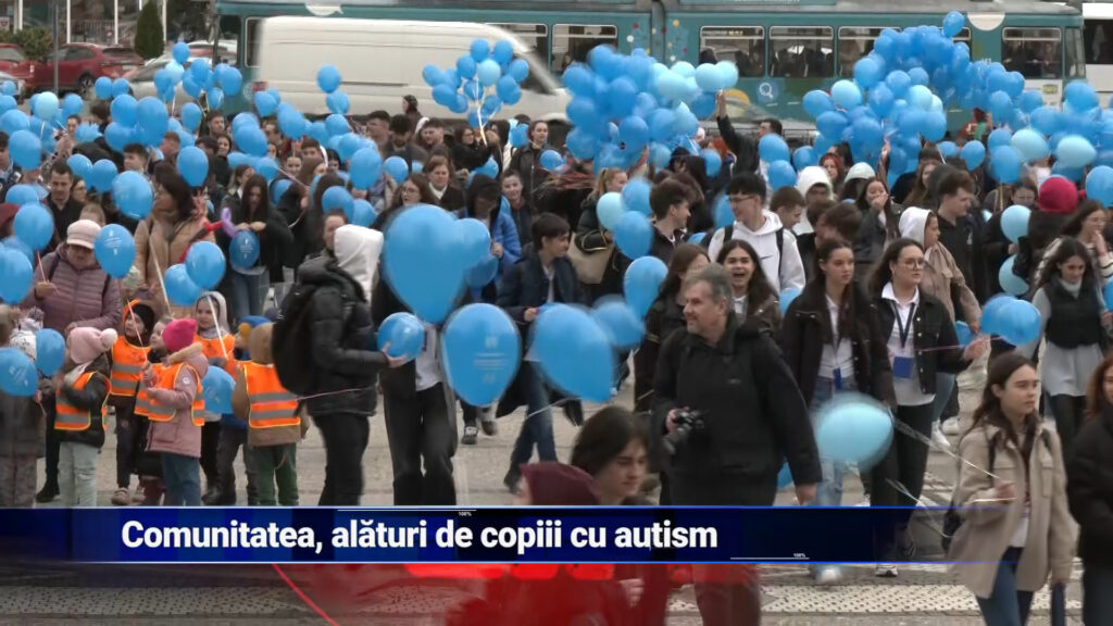 Comunitatea, alături de copiii cu autism