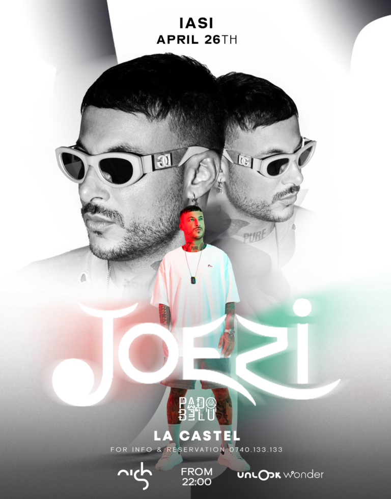 Joezi aduce o infuzie de magie africană la Iași pe 26 aprilie