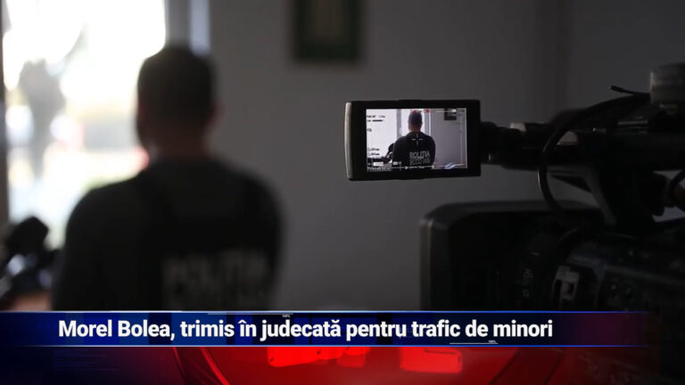 Morel Bolea, trimis în judecată pentru trafic de minori