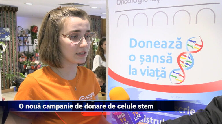O nouă campanie de donare de celule stem