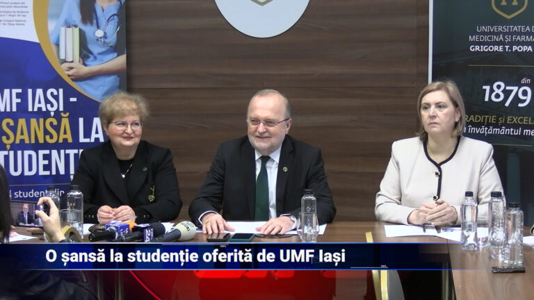 O șansă la studenție oferită de UMF Iași