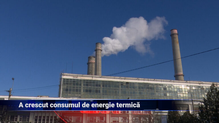 A crescut consumul de energie termică