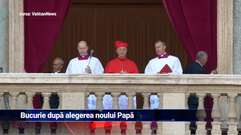 Bucurie după alegerea noului Papă
