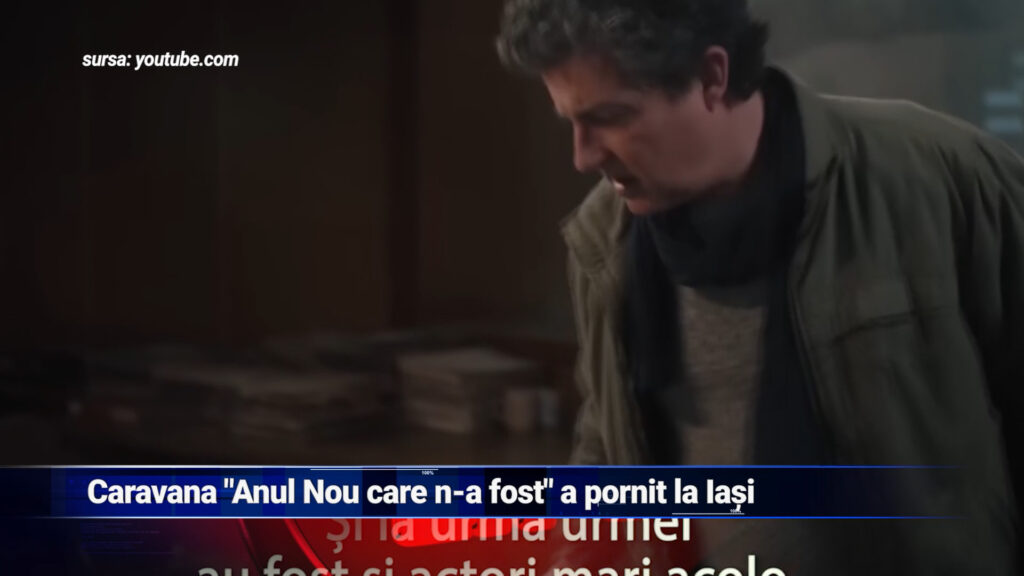 Caravana „Anul Nou care n-a fost” a pornit la Iași