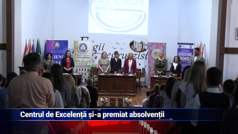 Centrul de Excelență și-a premiat absolvenții