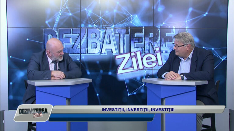 DEZBATEREA ZILEI / INVESTIȚII, INVESTIȚII, INVESTIȚII!