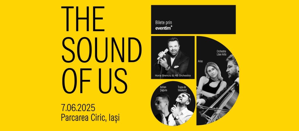 Vino să te bucuri de Horia Brenciu & HB Orchestra într-un concert eveniment la Iași, 7 iunie: FIVE – The Sound of Us