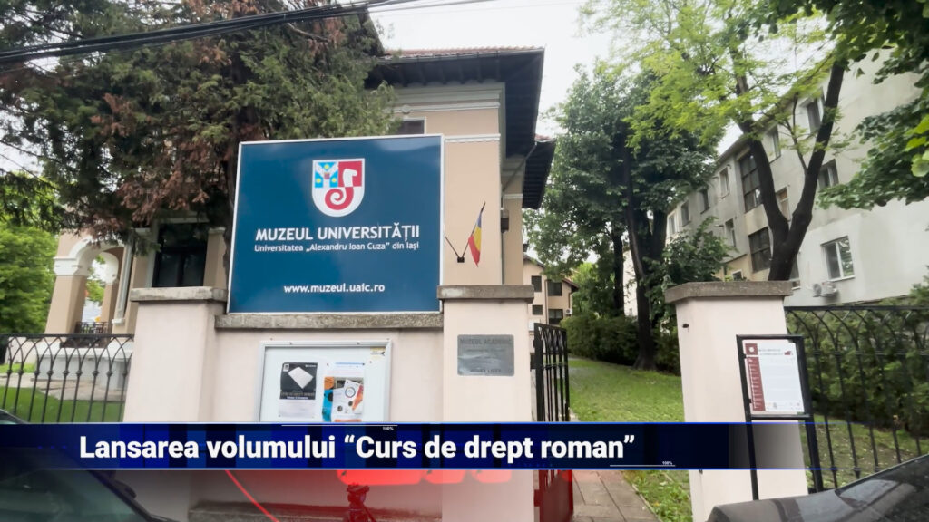 Lansarea volumului „Curs de drept roman”