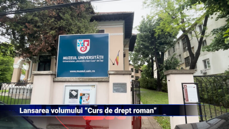 Lansarea volumului „Curs de drept roman”
