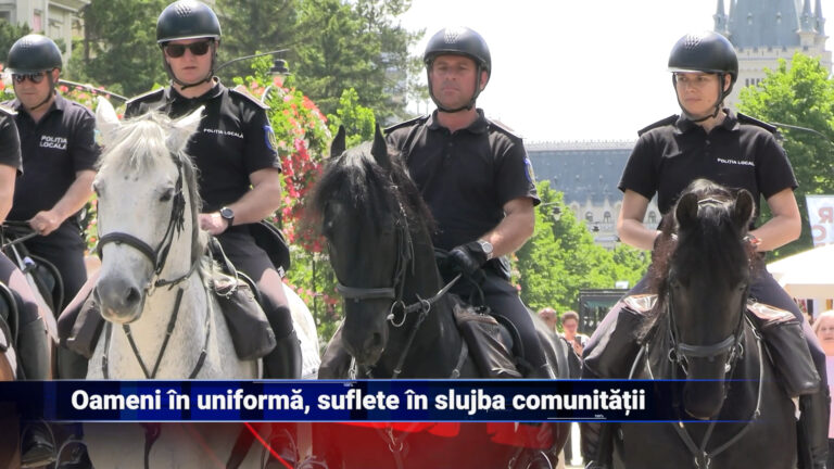Oameni în uniformă, suflete în slujba comunității
