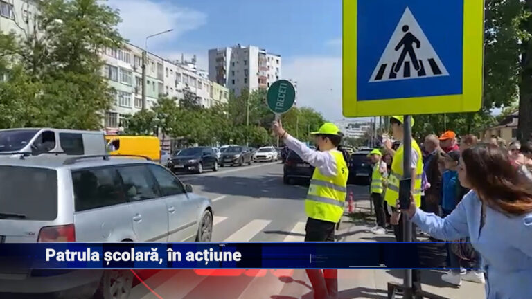 Patrula școlară, în acțiune