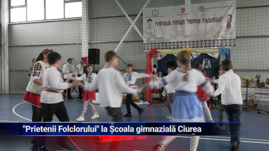 „Prietenii Folclorului” la Școala gimnazială Ciurea