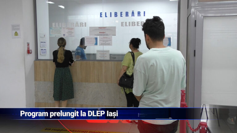 Program prelungit la DLEP Iași
