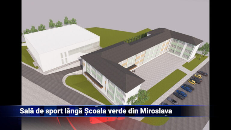 Sală de sport lângă Școala verde din Miroslava