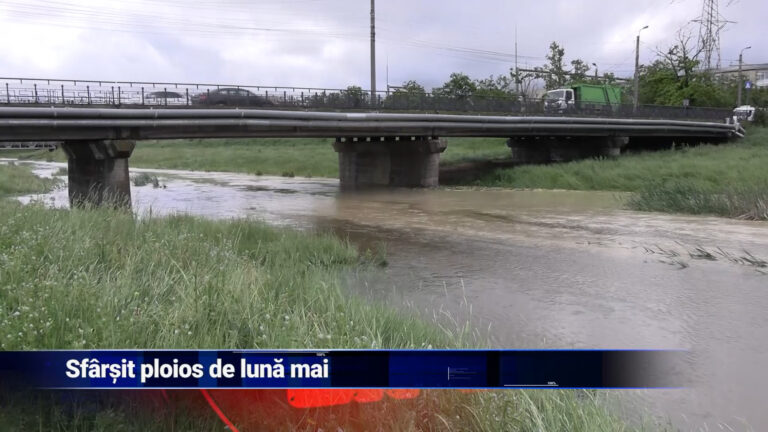 Sfârșit ploios de lună mai