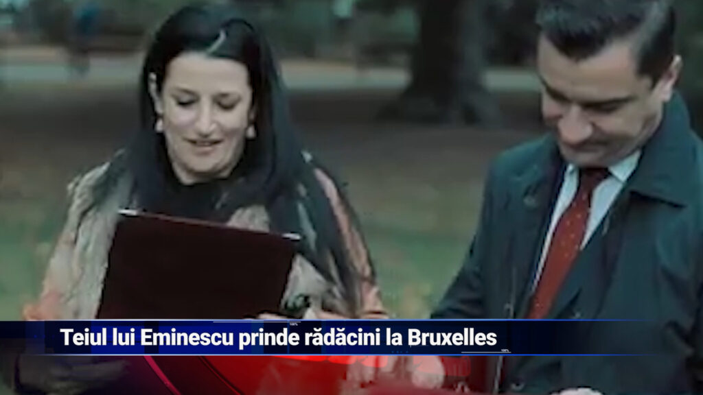 Teiul lui Eminescu prinde rădăcini la Bruxelles