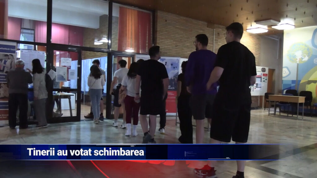 Tinerii au votat schimbarea