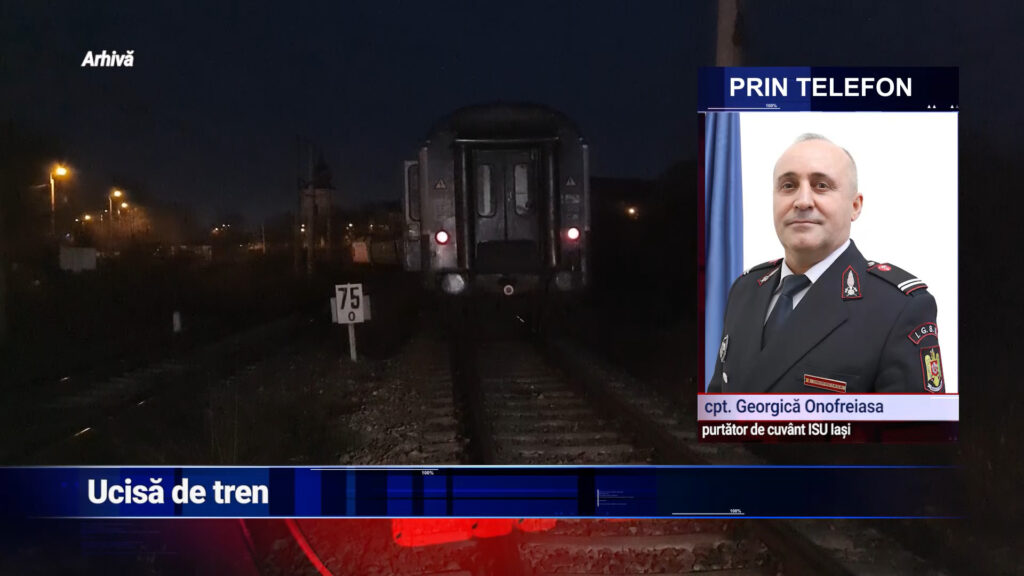 Ucisă de tren
