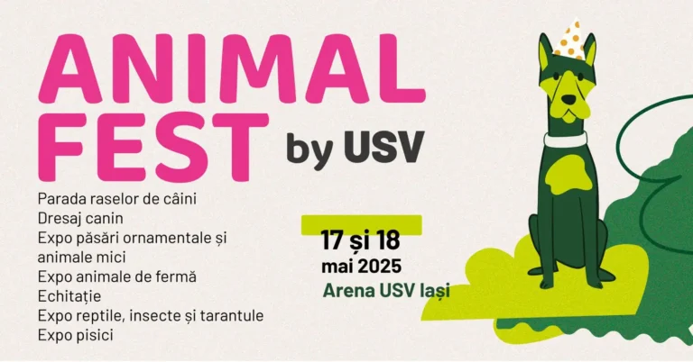 Ediția a V-a ANIMAL FEST, organizată de USV Iași