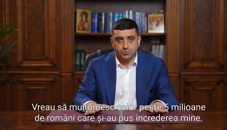 VIDEO. George Simion: „Am pierdut, îl felicit pe contracandidat, voința poporului a decis”