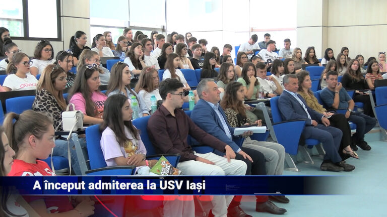 A început admiterea la USV Iași