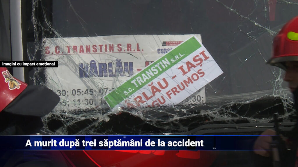 A murit după trei săptămâni de la accident