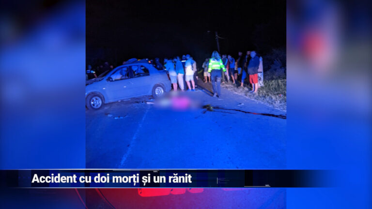 Accident cu doi morți și un rănit