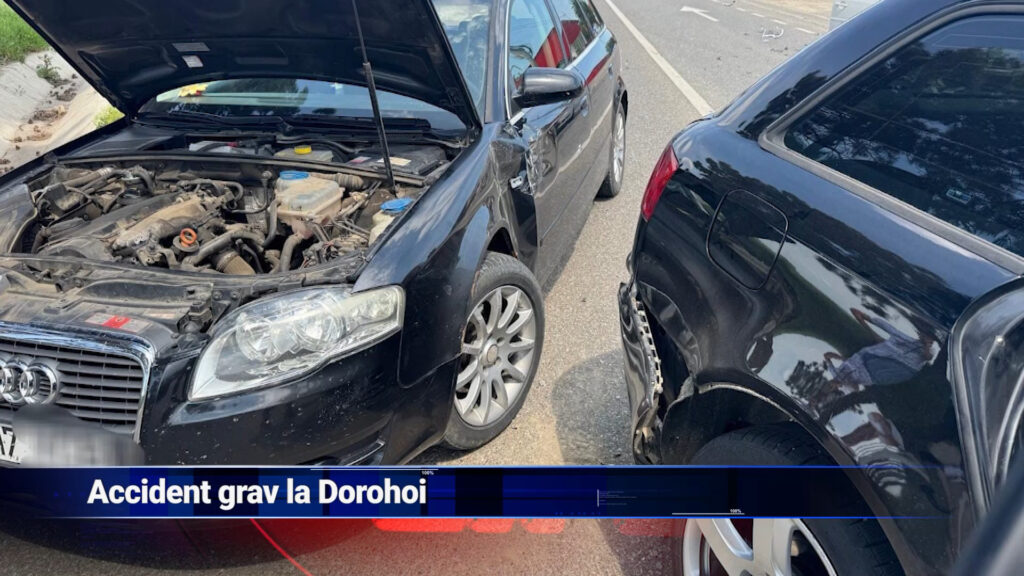 Accident grav la Dorohoi